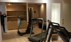 Miroir de salle de sport privée